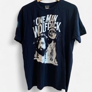 NWT The Hangover Movie Official Licensed Movie Promo Blue Graphic T-Shirt Men L